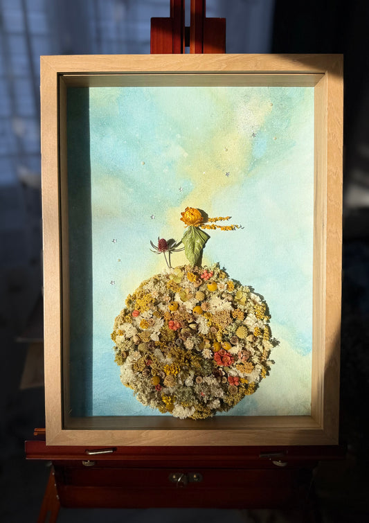 Mały Książę i Róża 42x32