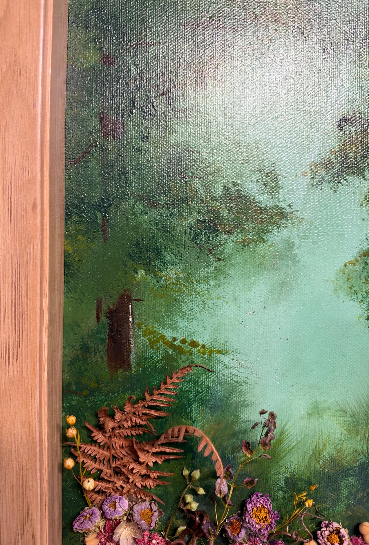 Ten w tajemniczym lesie 42x32
